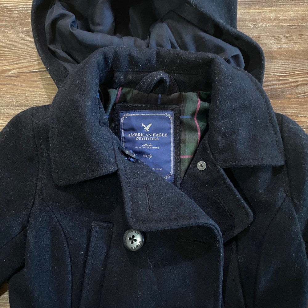 American Eagle Wool Heavy Outer Jacket - image 6
